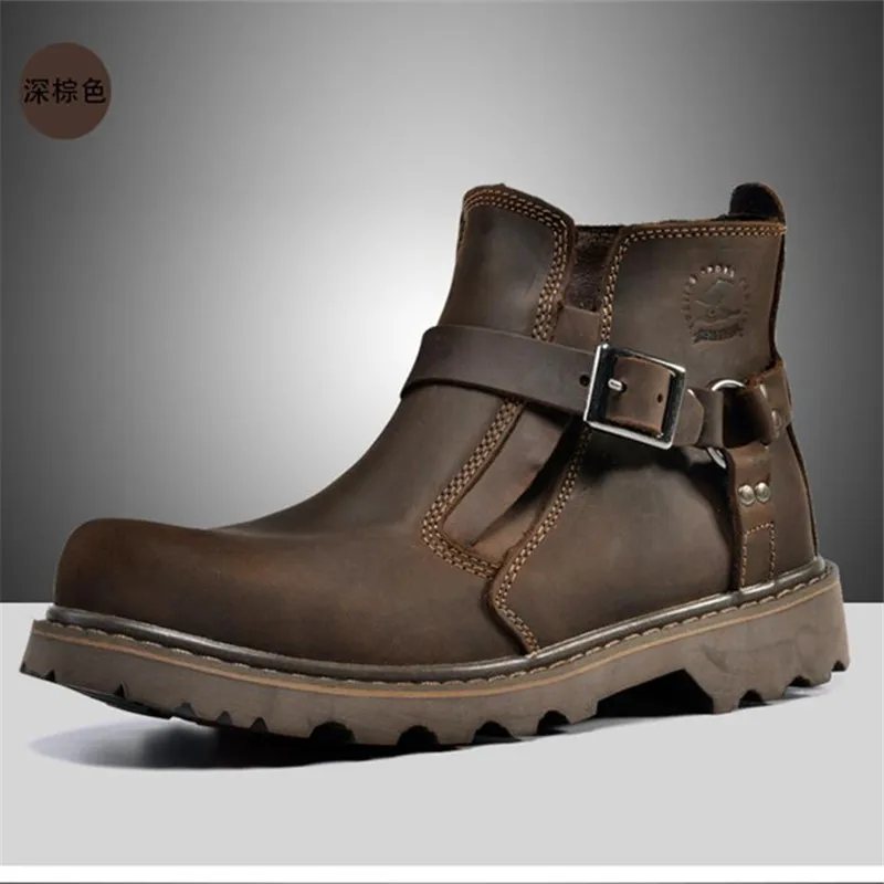 mens vintage motorcycle boots