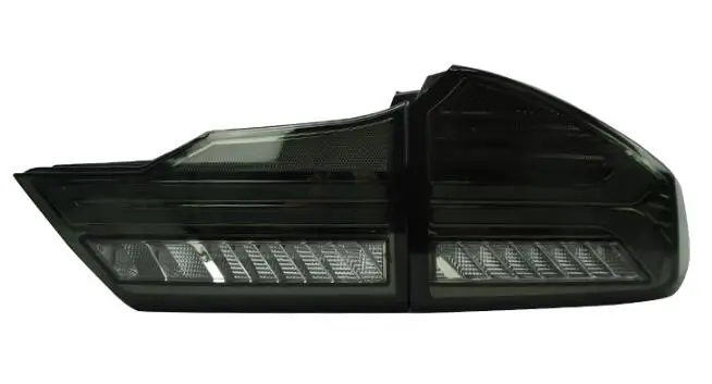 Автомобильный Стайлинг задние фонари для Honda City- светодиодные задние фонари противотуманная лампа задняя лампа DRL+ тормоз+ Парк+ Сигнальные огни