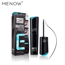 MENOW, новинка, брендовая Косметическая подводка для глаз, ультра-тонкая, без пятен, водонепроницаемая, быстросохнущая, легко носить, Стойкая подводка для глаз, косметика