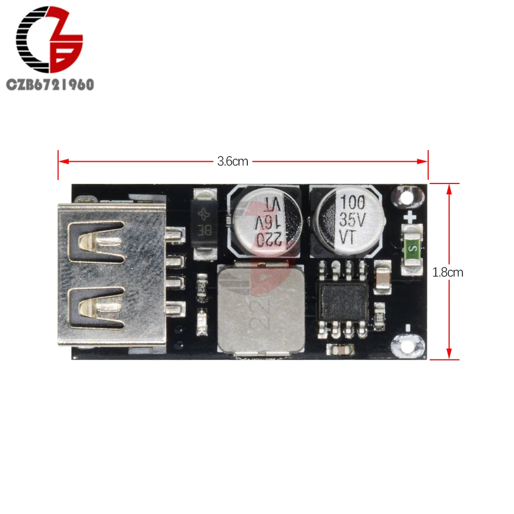 QC3.0 QC2.0 быстрая зарядная плата DC-DC понижающий преобразователь трансформаторный источник энергии модуль USB QC 3,0 QC 2,0 для автомобиля