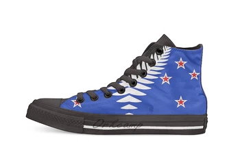 

Proposed new national flag design for New Zealand Casual High Top Canvas shoes sneakers Light Walking Shoes