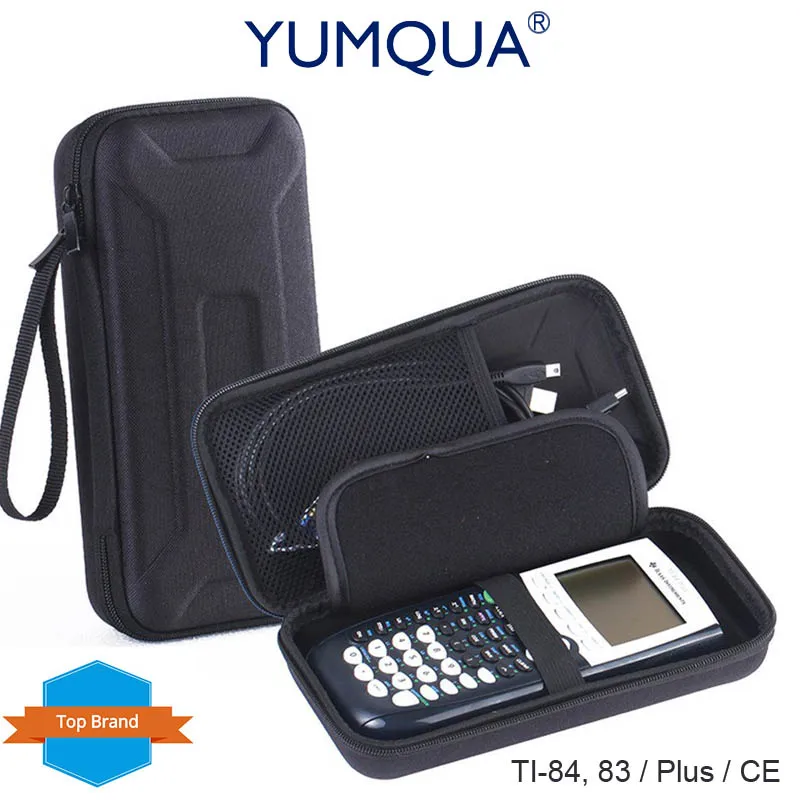 YUMQUA чехол брендовый для графического калькулятора TI-84/Plus 89/83 CE Box чехол s Чехол сумка жесткий переносной дорожный мешочек для хранения