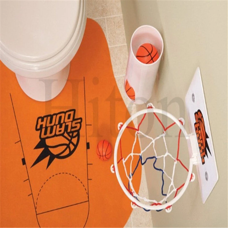 toilet basketball game