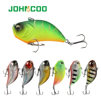 MEGA PROMO ❤️ JOHNCOO 52mm 12g Sinking Vibration Fishing Lure Hard Plastic Artificial VIB Artificial Hard Bait - discount item 40% OFF Sports & Entertainment