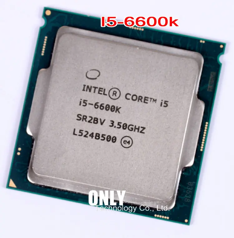 I5 6600 k i5-6600k 3,5 ghz lga1151 scratted piezas 14nm 95 w quad core procesador cpu de escritorio