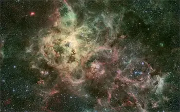 

Beautiful amazing great space sight Multi Monitor Dual Screen sci fi nebula stars outer 4-size Canvas Poster