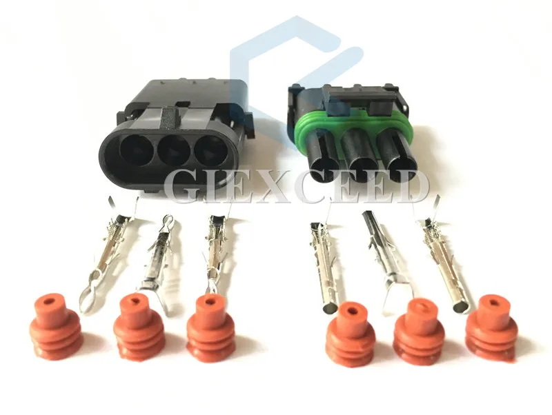 2 комплекта 3 Pin 12015793 12010717 штекерное гнездо Haltech карта TPS Водонепроницаемая Автомобильная розетка в автомобиль для Автомобильный монтажный жгут