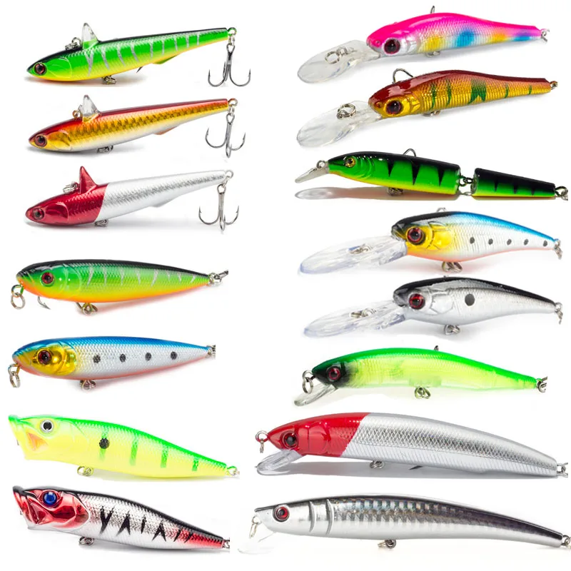 تعزيز! الصيد إغراء 1 pcs الساخن نماذج أسماك إغراء الطعم قلم رصاص بوبر Swimbait للبيع الصلب طعم بلاستيكي