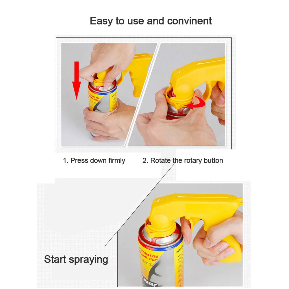 Spray can grip