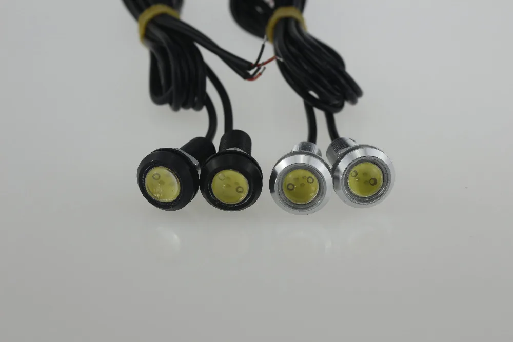 10X3 Вт, 12 В, 24 В, 18 мм, светодиодный внешний светильник, s лампа для автомобиля, DRL, грузовика, автомобиля, дневной ходовой светильник, парковочный светильник, Автомобильный светодиодный светильник с глазами орла