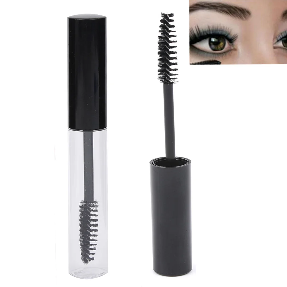 

1pc 10mL Empty Black Eyelash Tube Mascara Cream Vial/Container Fashionable Refillable Bottles Makeup Tool Accessories