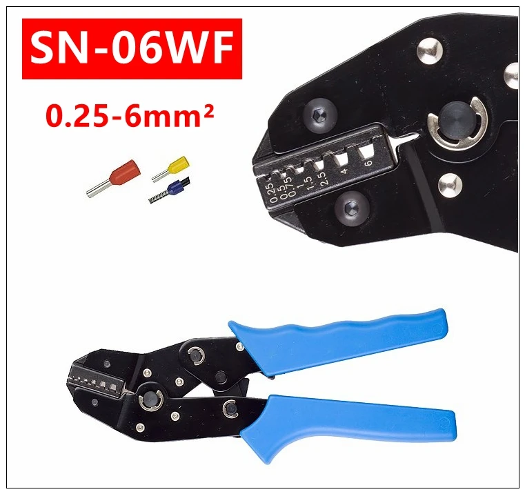 

MXITA SN-06WF terminal crimping pliers TAB 0.25-6mm2 tool car connector crimping tool