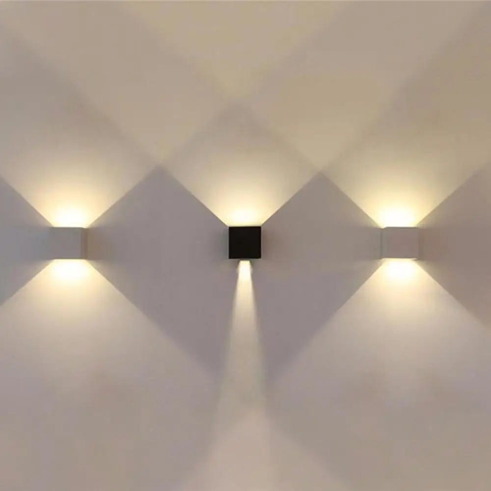 

Modern Creative Aluminum Aisle Lights Featured Led Outdoor Waterproof Wall Light Led Wall Lamp Bedside Lamp