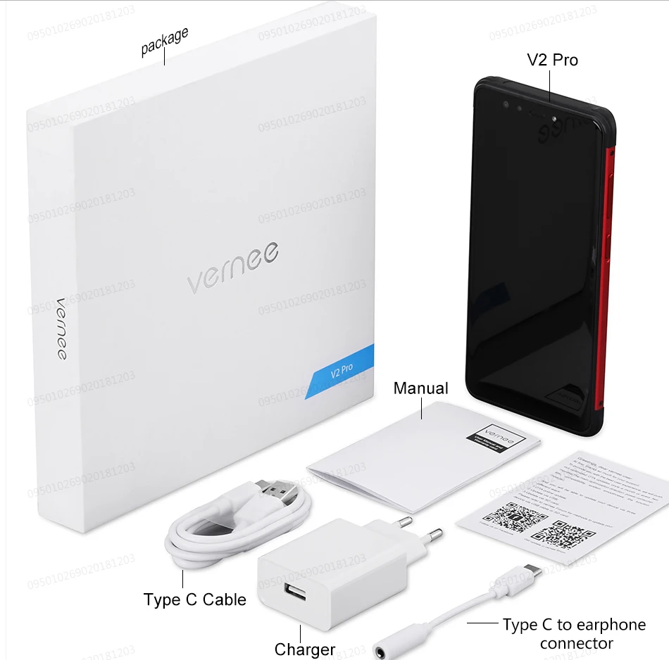 VERNEE V2 PRO 5 99 FHD ips Водонепроницаемый 6 ГБ Оперативная память 64 Гб Встроенная 21MP + 13MP