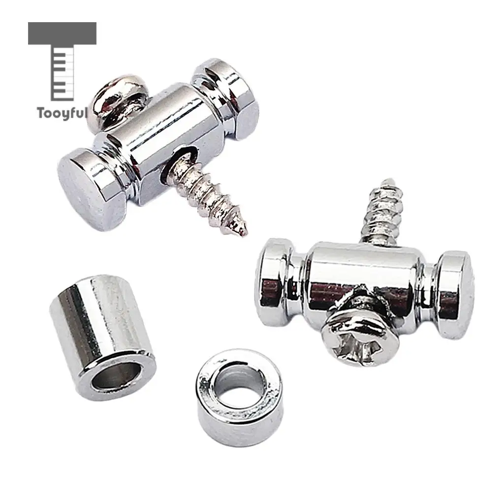 

Tooyful Chrome GE19 Guitar Roller String Retainer Mounting Tree Guide for Electric Acoustic Guitar Parts Accessory