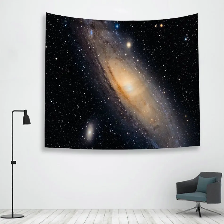3D Звездное небо Печатный настенный гобелен из полиэстера ткань пляжный коврик для Йоги Полотенце - Цвет: 24