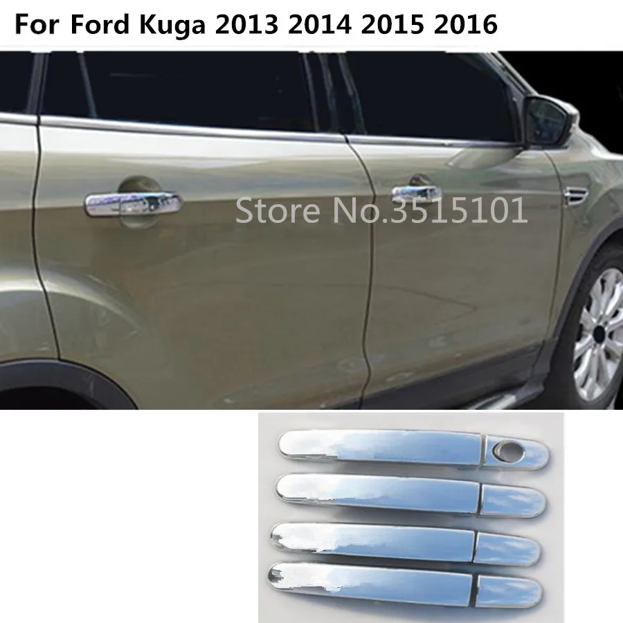 Auto Parts Chrome door handle Moulding cover trims For Subaru Outback 2015-2017