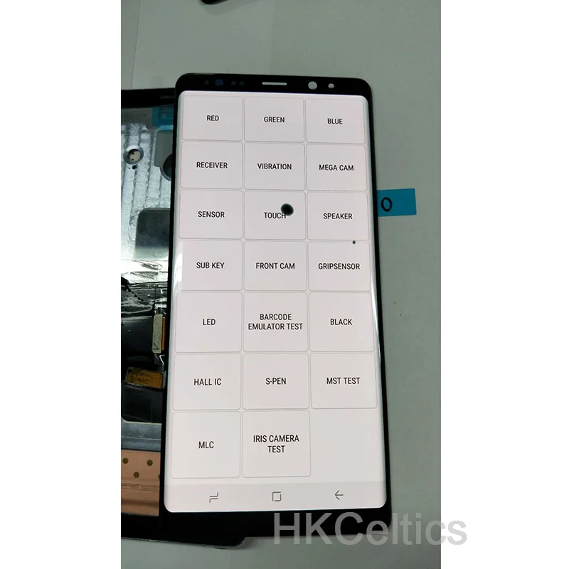 Активно-матричные осид, запасные части для 6,3 ''для samsung galaxy note 8 note8 ЖК-дисплей+ сенсорный экран, дигитайзер, для сборки, с большой битых пикселей