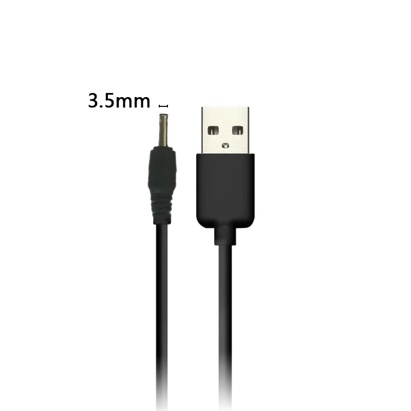 Универсальный USB DC3.5 зарядное устройство зарядный кабель провод для перезаряжаемой фары перезаряжаемый фонарик факел Аксессуары для освещения