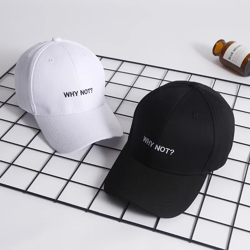Бейсболка с надписью WHY NOT Snapback Кепка в стиле хип хоп для мужчин и женщин шапка
