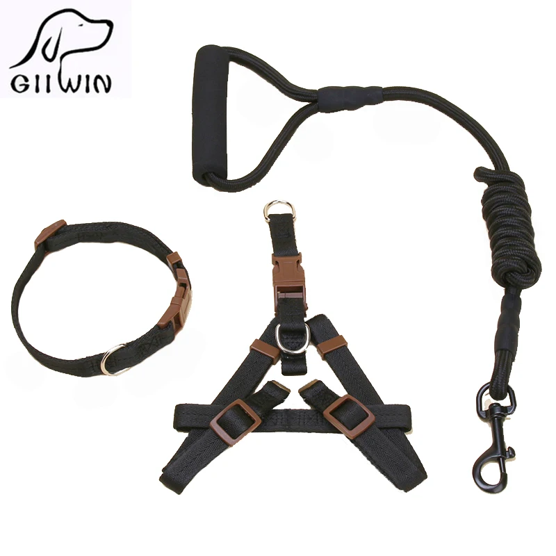 

[GIIWIN] Pet Products For Dog Harness Leash Leads Dog-Collar Pet Accessories Puppy Vest Dog Harness Leash For Animals PY0513