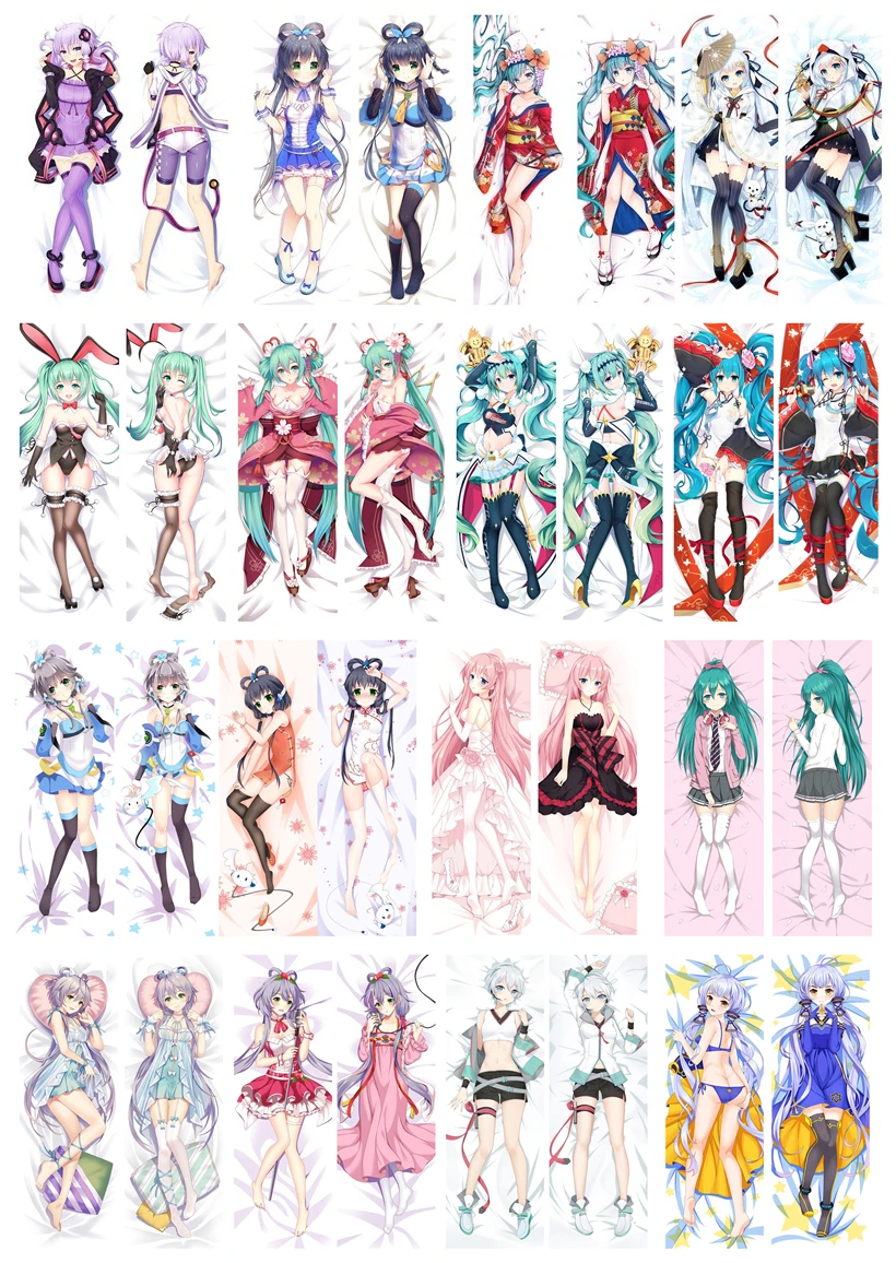 Аниме Dakimakura Body Vocaloid 150x50 см 100x35 наволочка манга 1|Наволочка| |