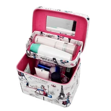 Новые винтажные персонажи макияж чехлы сумка для косметики в дорогу чехол Корейская сумка для косметики портативный мешочек для косметики