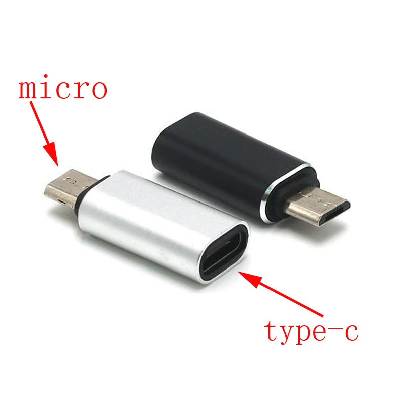 

10pcs Type-c to Micro USB Android Phone Cable Type C Adapter Fast Charger Data Converter for Xiaomi Huawei Letv Sumsang Cable