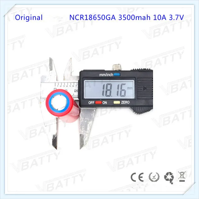 NCR18650GA 3500mah 18650 10
