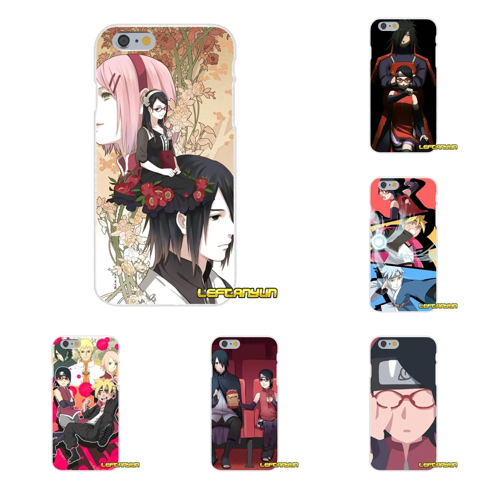 BORUTO Шарада Учиха Тонкий силиконовый чехол для телефона iPhone X 4 4S 5 5S 5C SE 6 S 7 плюс 8 |