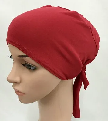 50 шт./лот) мусульманские шляпы с завязками на спине исламский шарф можно выбрать цвета HW1111