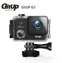 Новинка Gitup G3 Duo 2K 12MP 2160P спортивная экшн-Камера 2," сенсорный ЖК-экран GYRO 170 градусов опционально gps Slave камера