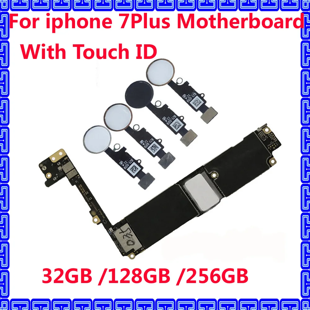 Материнская плата высшего качества с/без touch ID для iphone 7 Plus оригинальная IOS системная Логическая плата для iphone 7 Plus разблокированная материнская плата|Антенны для мобильных телефонов| | АлиЭкспресс