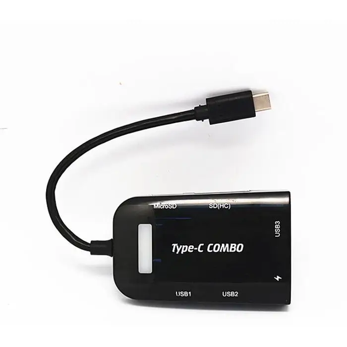 USB3.1 Тип с разъемами типа C и USB OTG SD карта памяти TF считыватель карт OTG Поддержка карманы для карт памяти комбинированный адаптер SD, Повседневное