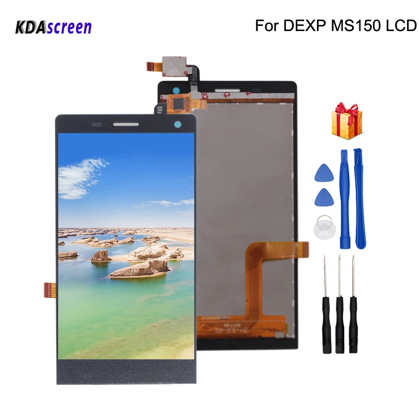 

For DEXP Ixion MS150 LCD Display Touch Screen Assembly Replacement For DEXP MS150 Screen LCD Display Phone Parts Free Tools