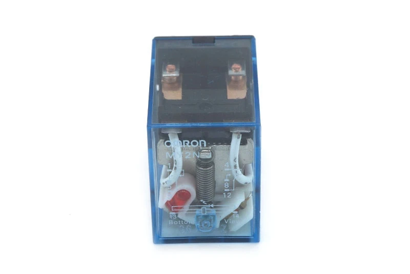 10 шт DC12V 24 V AC110V 220 V 5A катушки DPDT Мощность реле MY2NJ 8Pin 5A