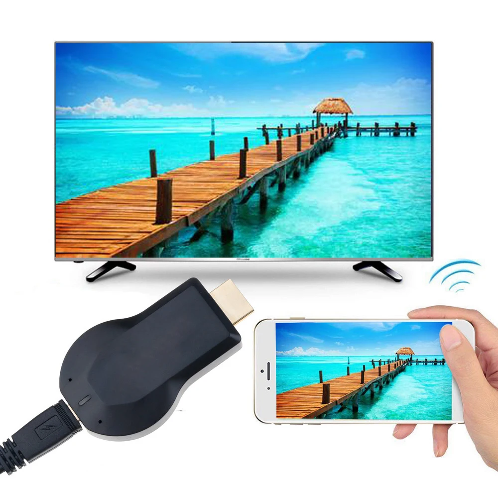 KEBIDUMEI для Anycast M2 Plus Miracast Chome Cast беспроводной 1080p Hdmi tv Stick Адаптер Wifi Дисплей приемник ключ для ТВ телефона