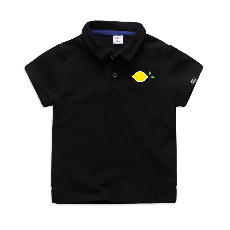 Moggi Cat Baby T Shirt Children Kids Baby  Boys Lemon Print T-shirt Sport Tee Tops Clothes 5 Color Children Kids Boys Clothes (1)