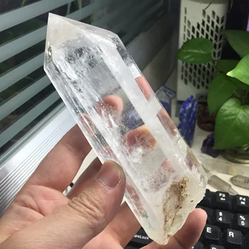 

2019 High Quality Crystal 425g Natural Clear Quartz Crystal Polished Healing Wand China Supplier #A534