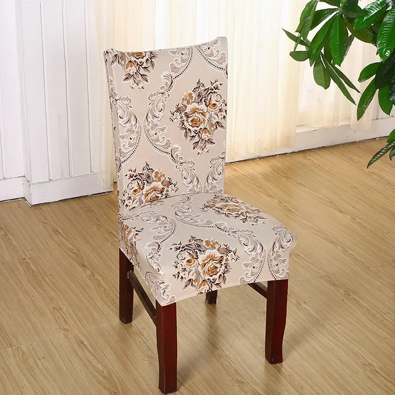 Съемный стул с цветочным принтом