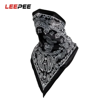 

LEEPEE Motorcycle Face Shield Breathable Face Mask Quick Drying Moto Half Mask Soft Multifunctional