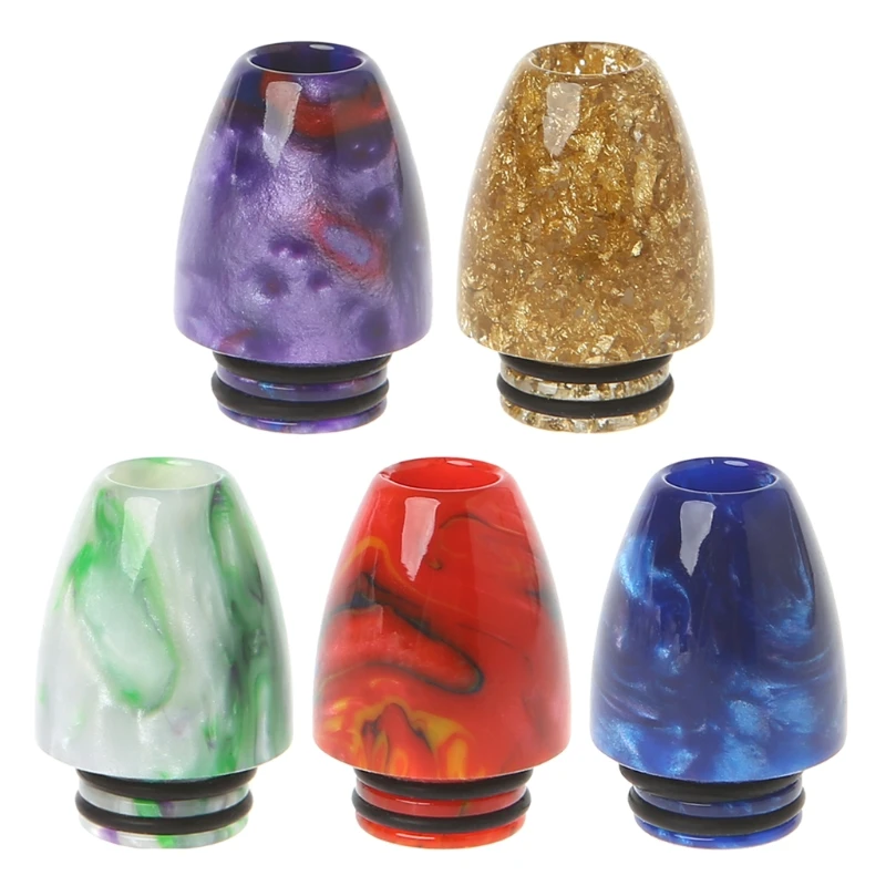 

Epoxy Resin 510 Drip Tips Electronic Cigarette Mouthpieces Bullet Shape Vape