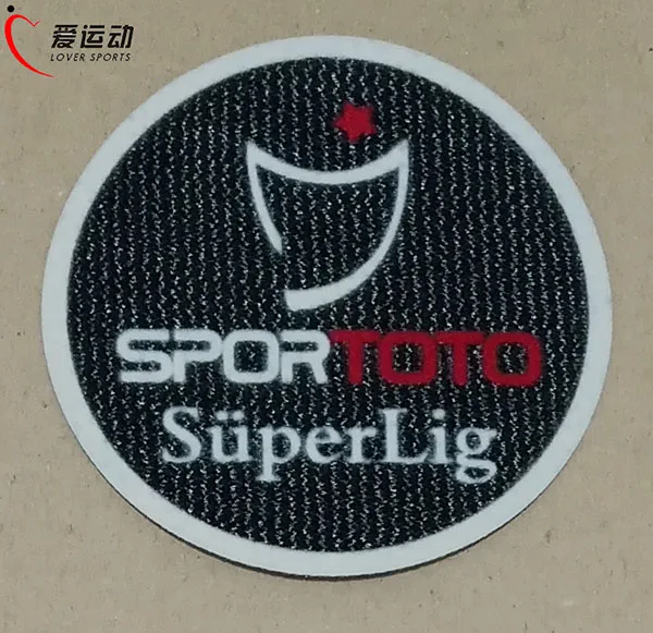 

SPOR TOTO SUPERLIG TURKIYE LEAGUE PATCH/ ARMA TURKISH SPOR TOTO SUPER LEAGUE SOCCER FOOTBALL PATCH
