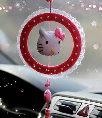 Personality car hanging Fabric Felt kit Non-woven cloth Craft DIY Sewing set Felt Handwork Material DIY needlework supplies