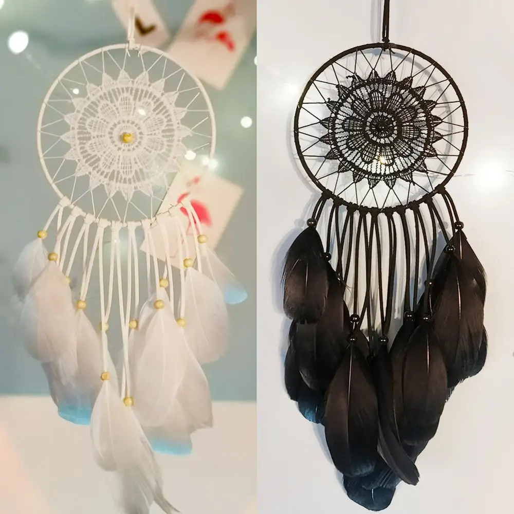 

large nordic dream catcher white black dreamcatcher kids room decoration girls room decor wedding decoration gift for friend