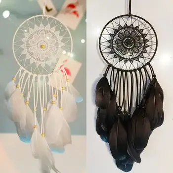 

large nordic dream catcher white black dreamcatcher kids room decoration girls room decor wedding decoration gift for friend