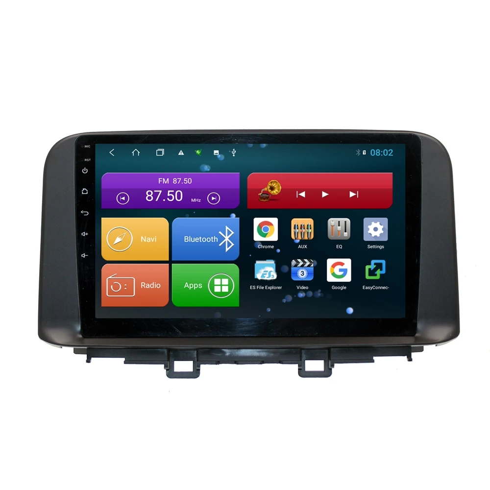 10 1 ''Android автомобильный Радио GPS для Hyundai Kona Kauai Autoradio головной убор Casstte