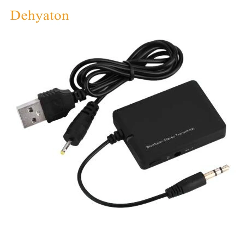 Мини передатчик Bluetooth Dehyaton 3 5 мм аудиопередатчик приемник A2DP HiFi стерео адаптер