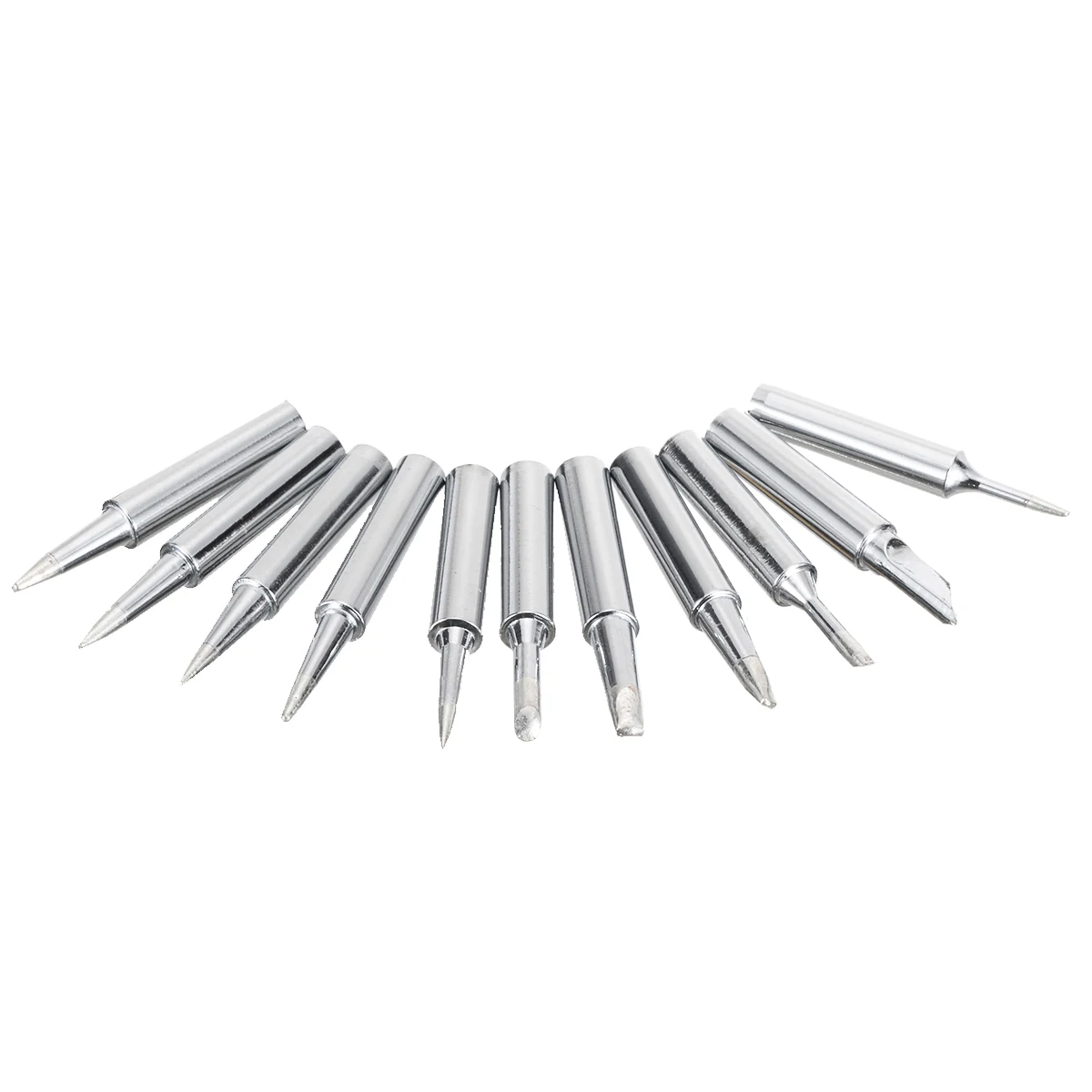 11pcs Lead Free Welding Tips Soldering Screwdriver Iron Tip Replacement Parts for Hakko 900M/933/936 Soldering Station