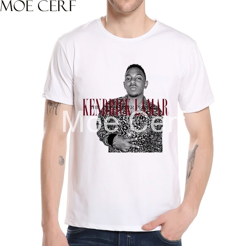 MOE CERF Remix God Kendrick Lamar Desin футболка Летняя брендовая мужская одежда с коротким